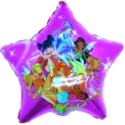 Balónik Winx hviezda