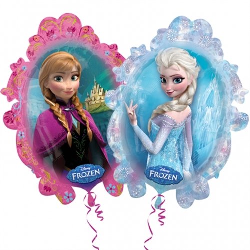 Balón Frozen Princezné - Dievčenské balóny