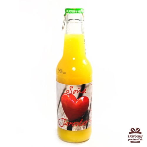 Svadobný ovocný nápoj pre hostí, motív S004 - Svadobný ovocný nápoj