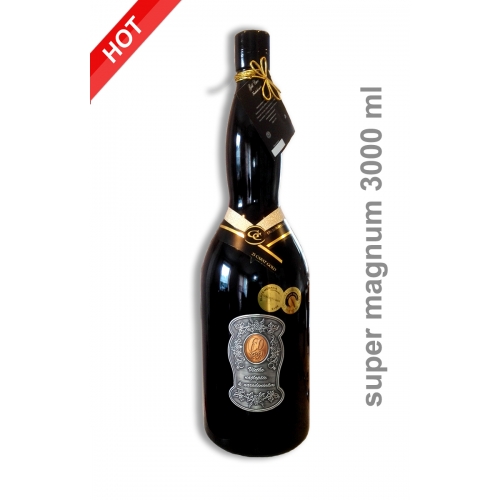 3000ml  Darčekové víno červené 60 rokov super magnum