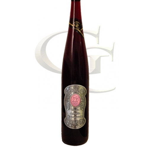 1,5  L Darčekové víno červené 55 rokov - Červené | biele víno s kovovou etiketou 1,5l