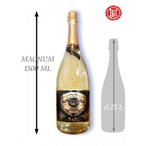 1,5  L Gold Cuvee šumivé víno so zlatom Najlepší hasič - Šumivé víno so zlatom 1,5 L