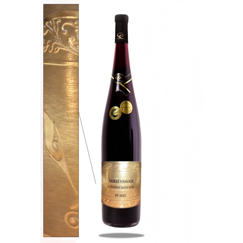 1,5 L Gold Cuvee Christmas 7 Vianočné / novoročné 2021 - Vianočné darčekové víno