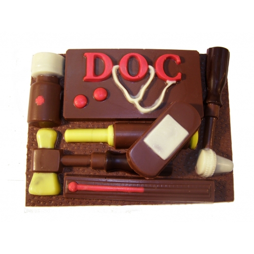 Doktorský set čokolády - Čokoládové figúrky