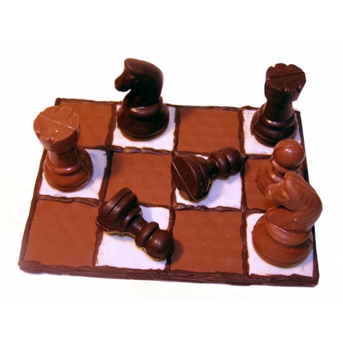 Šach - Čokoládové figúrky