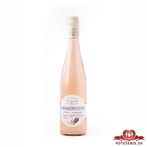 Levanduľové víno Ružové - Levanduľový alkohol