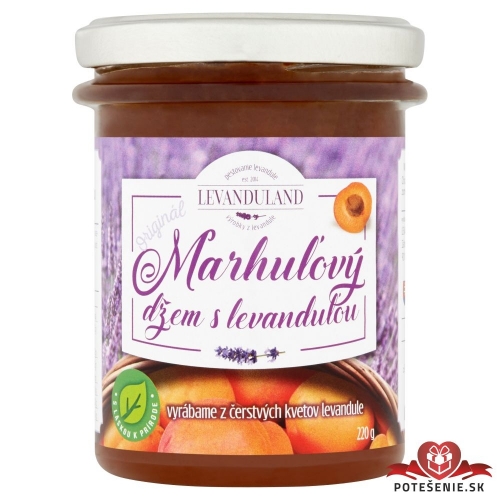 Marhuľový džem s levanduľou - Levanduľové džemy