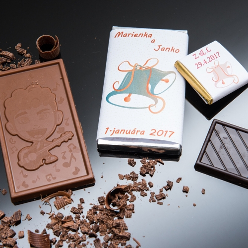 Svadobná čokoládka malá SCM62 - Svadobné čokoládky