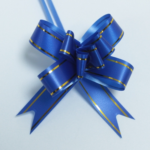 20x Sťahovacie Mini Mašle - Modré - Sťahovacie mašle