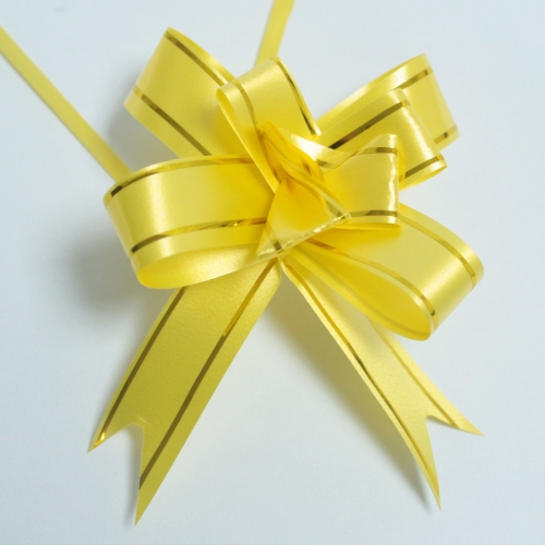 20x Sťahovacie Mini Mašle - Žlté