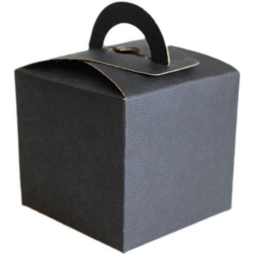 25x Darčekové Mini Krabičky - Čierne - Krabičky