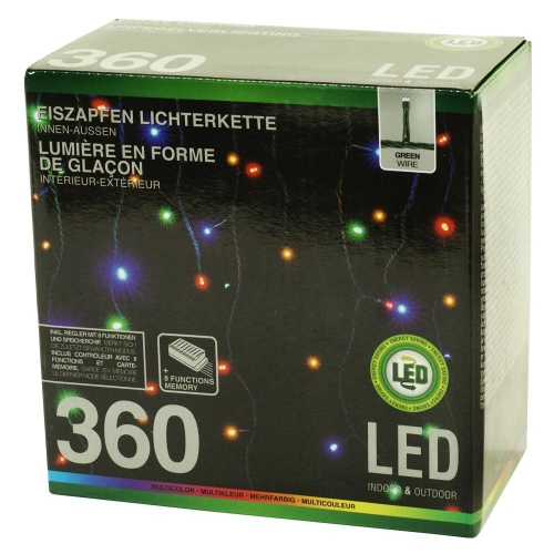 LED svetielka 360 ks + menič - Vianočné osvetlenie