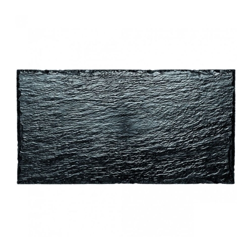 Plastový podnos Rock na fingerfood v imitácii kameňa 300x158mm