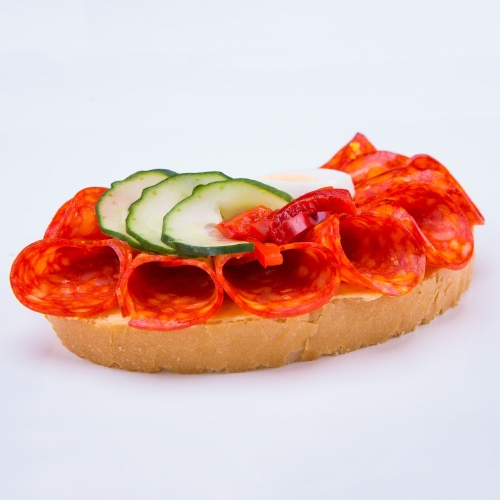 Obložený chlebík diabolský