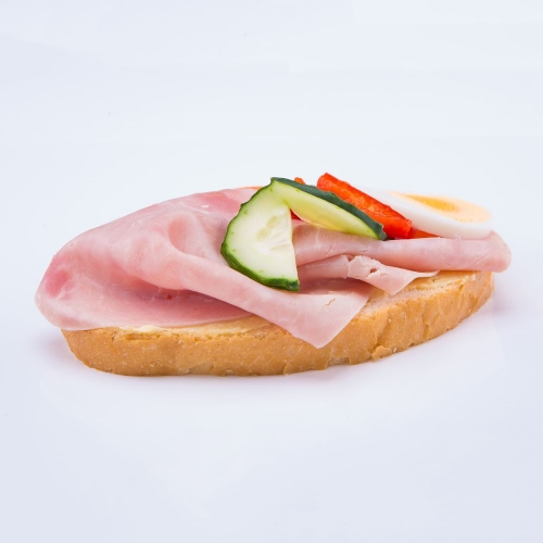 Obložený chlebík šunkový