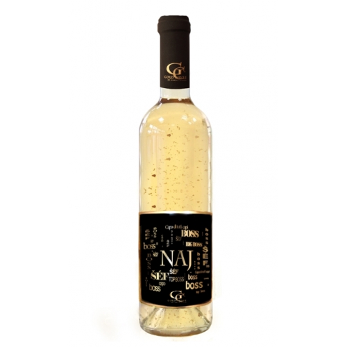 0,75 L Gold Cuvee - Biele so zlatými lupenmi 23 karát Najlepší šéf - Akostné odrodové vína