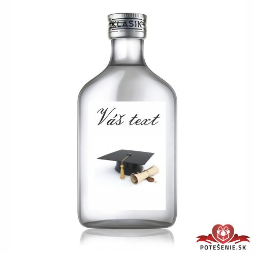 Promočná fľaštička s alkoholom 100 ml, motív P049