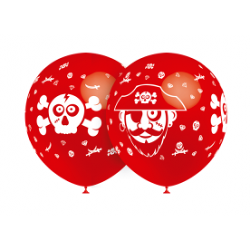 Balón Pirát červený