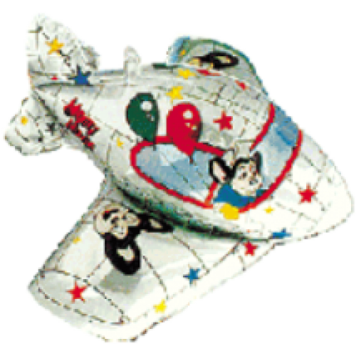 Balónik Lietadlo 3D