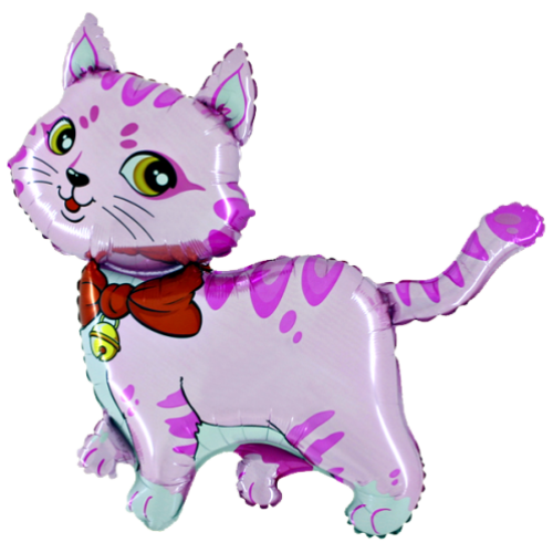 Balónik Cicuška ružová - 35cm