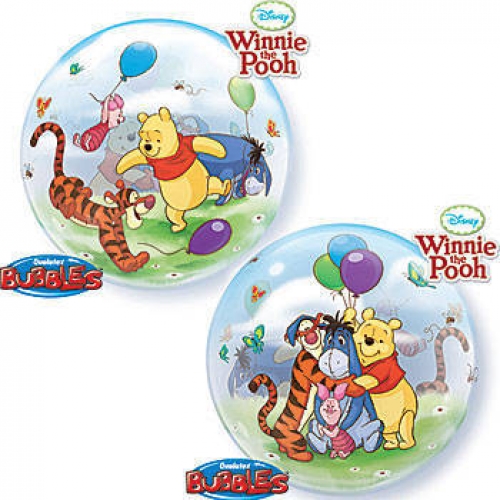 Q Bubbles Winnie The Pooh & Friends - Balóny zvieratká