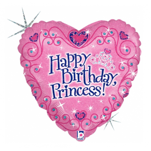 Balón Happy BDay Princess