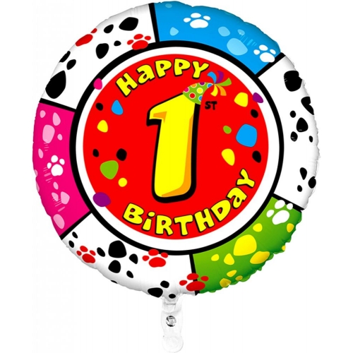Balón Happy Birthday 1 - Héliové balóny