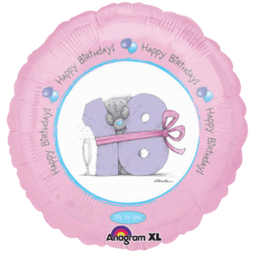 Balón Happy Birthday 18 - Héliové balóny