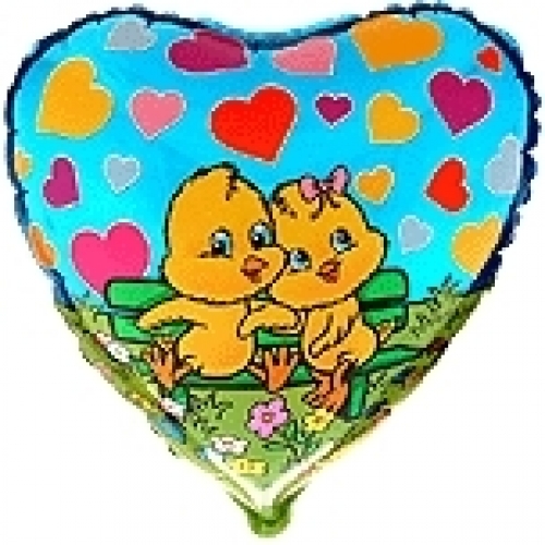 Balón Káčatká na lavičke