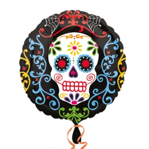 Balón Lebka ornament