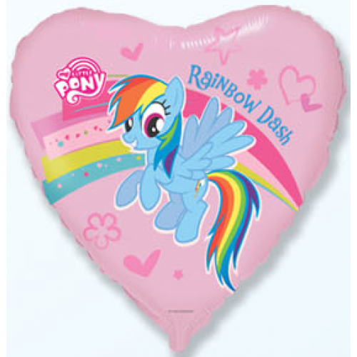 Balón My Little Pony Dúha - Dievčenské balóny