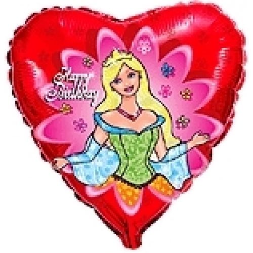 Balón Princezná happy