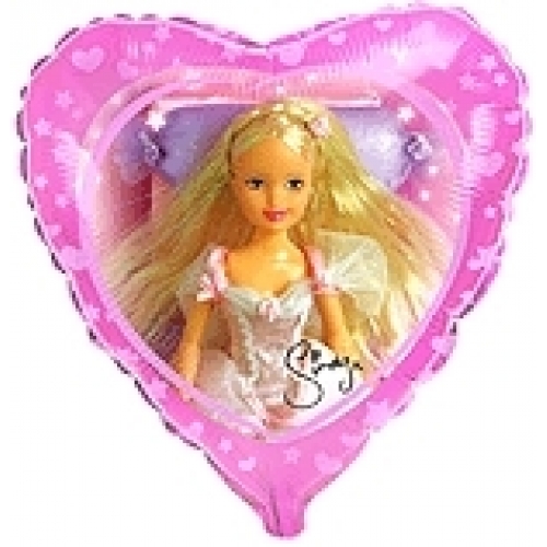 Balón Sindy - bledo ružová