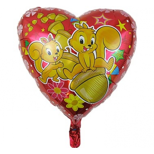 Balónik Veveričky - Héliové balóny