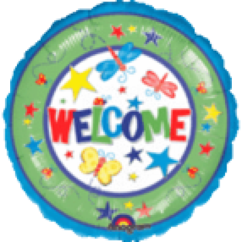Balón Welcome - Héliové balóny