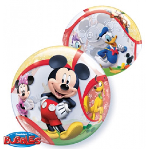 Q Bubbles Mickey & His Friends - Balóny zvieratká
