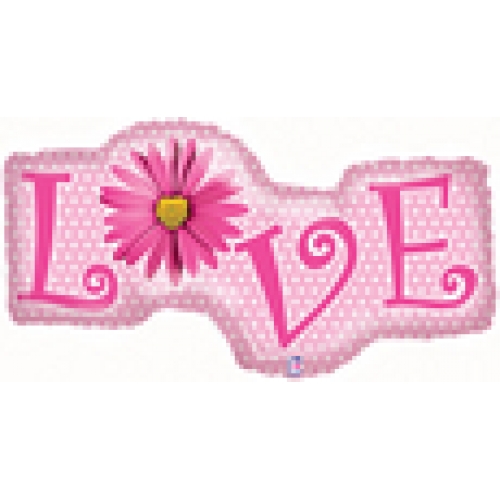 Balón Love - pásik - Valentínske balóny