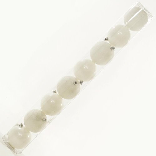 Vianočné gule 8cm 8ks - Vianočné dekorácie a ozdoby