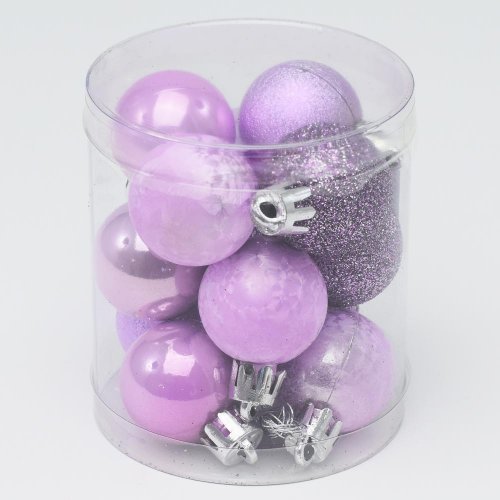 Gule vianočné 3cm 12ks