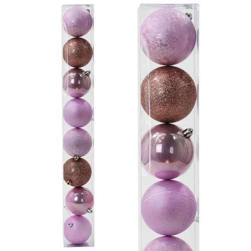 Gule vianočné 8cm 8ks