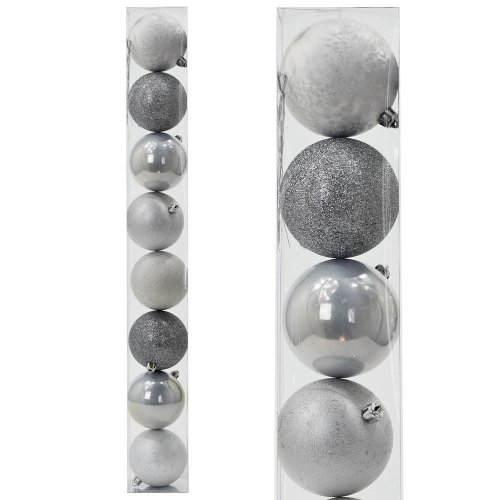 Gule vianočné 8cm 8ks