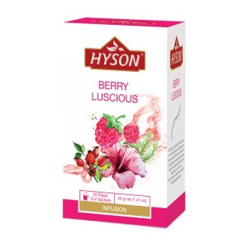 Hyson Berry Luscious 40g (20 porcií x 2g) - Čaje HYSON