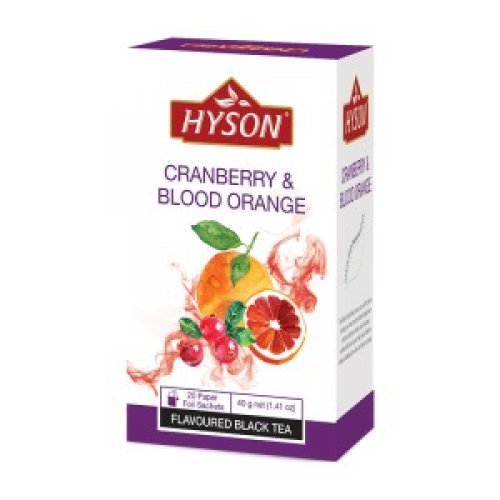 Cranberry & Blood Orange 40g (20 porcií x 2g) - Čaje HYSON