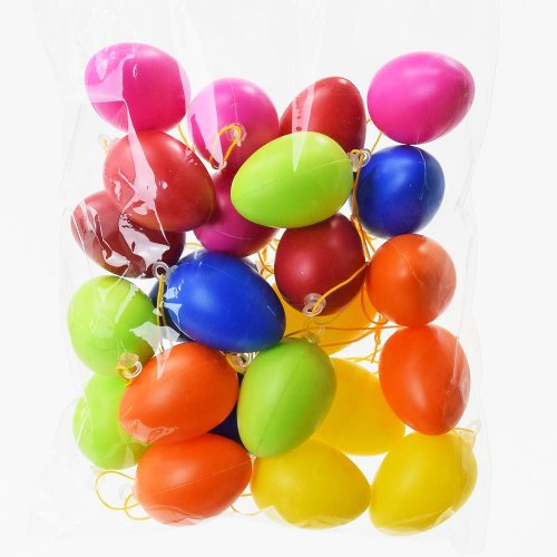 Vajíčka farebné 4cm 24ks