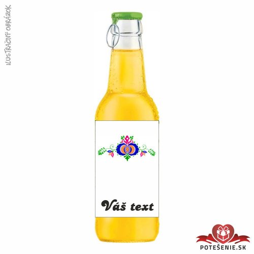 Svadobný ovocný nápoj pre hostí, motív S042 - Svadobný ovocný nápoj
