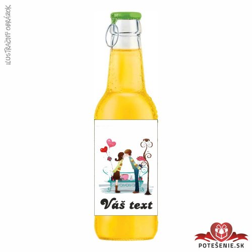 Svadobný ovocný nápoj pre hostí, motív S104 - Svadobný ovocný nápoj