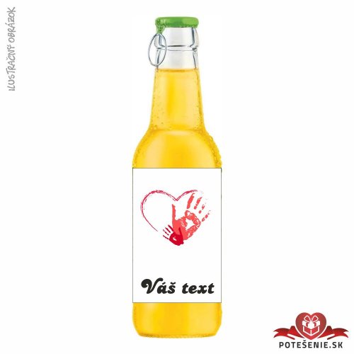 Svadobný ovocný nápoj pre hostí, motív S106 - Svadobný ovocný nápoj