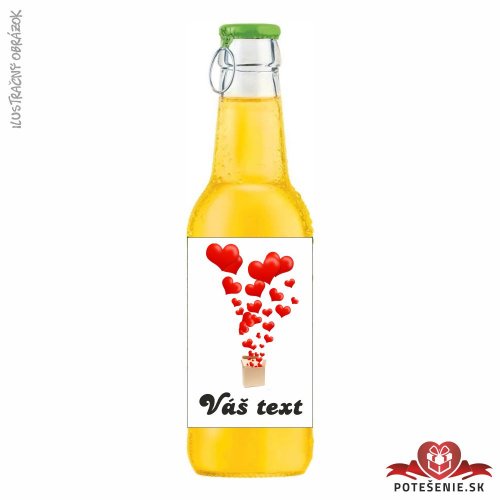 Svadobný ovocný nápoj pre hostí, motív S113 - Svadobný ovocný nápoj