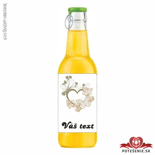 Svadobný ovocný nápoj pre hostí, motív S114 - Svadobný ovocný nápoj