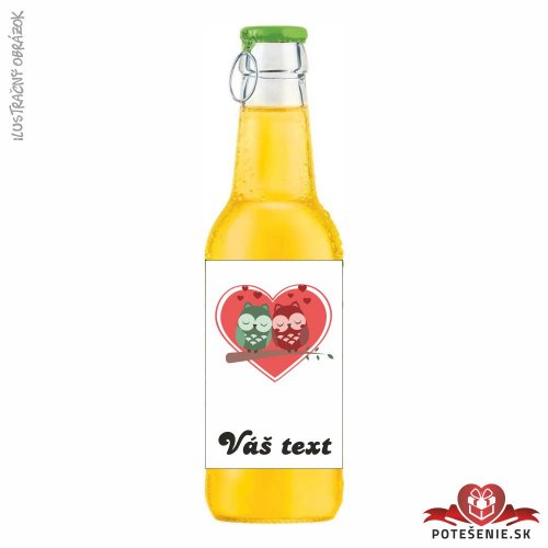 Svadobný ovocný nápoj pre hostí, motív S128 - Svadobný ovocný nápoj